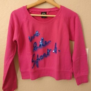 Agnes b cute cropped sweater